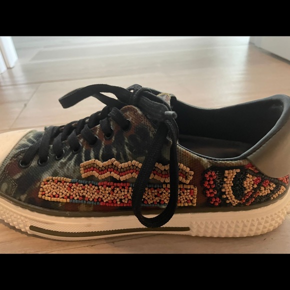 VALENTINO
Tie Dyed Beaded Sneakers - Picture 4 of 6